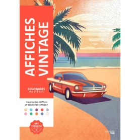 Coloriages mystères - Affiches vintage