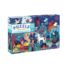 Puzzle brillant Au royaume des sorciers - 100 pièces