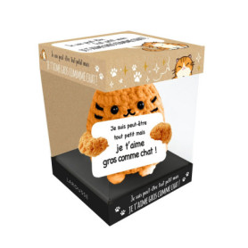 Je suis peut-être tout petit mais je t'aime gros comme chat !