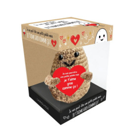 Je suis peut-être une petite patate mais je t'aime gros comme ça !