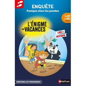 Enigmes des Vacances CP-CE1 Panique chez les pandas