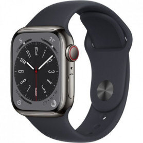Apple Watch Series 8 GPS + Cellular - 41mm - Boîtier Graphite Stainless Steel - 819,99 €