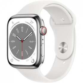 Apple Watch Series 8 GPS + Cellular - 45mm - Boîtier Silver Stainless Steel - Br 889,99 €