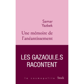 Une mémoire de l'anéantissement