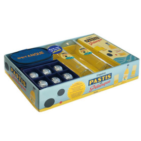 Coffret l'apéro pastis et pétanque Coffret l'apéro pastis et pétanque
