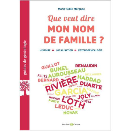 Que veut dire mon nom de famille?