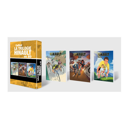 COFFRET LA TRILOGIE HINAULT EN BD