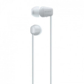 Écouteurs Bluetooth sans fil SONY WI-C100 - Autonomie jusqu'a 25 h - Blanc 55,99 €