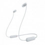 Écouteurs Bluetooth sans fil SONY WI-C100 - Autonomie jusqu'a 25 h - Blanc 55,99 €