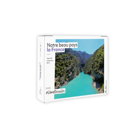 Semainier 2026 - Notre beau pays la France avec On met les voiles