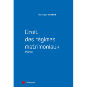 Droit des régimes matrimoniaux