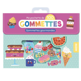 Ma pochette de gommettes - Mes gommettes gourmandes