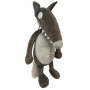 La peluche Loup de taille moyenne - nue