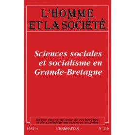 SCIENCES SOCIALES ET SOCIA-LISME EN GRANDE-BRETAGNE