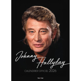 Calendrier mural Johnny Hallyday 2026