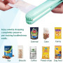 Mini scellant thermique pour sacs de nourriture, mini machine de scellement portable pour sac, feuille chauffante de suspension 