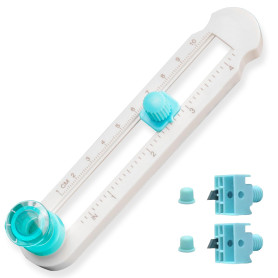 Tkxjry Coupe-cercle pour papier, papier plastique, découpe circulaire réglable, diamètre 2 à 20 cm, cercle rotatif réglable, ave Tkxjry Coupe-cercle pour papier, papier plastique, découpe circulaire réglable, diamètre 2 à 20 cm, cercle rotatif réglable, ave