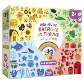 Mon jeu de cherche et trouve des tout-petits - Les couleurs