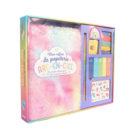 Mon coffret papeterie arc-en-ciel Mon coffret papeterie arc-en-ciel