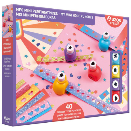 Mes mini perforatrices - 40 bandelettes à perforer