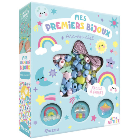 Mes premiers bijoux - arc-en-ciel - Facile à faire !