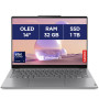 Lenovo Yoga Slim 7 14IMH9 - Ordinateur Portable 14'' OLED (Intel Core Ultra 7 155H, RAM 32Go, SSD 1To, Intel Arc Graphics,Window