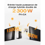 ECOFLOW STREAM Pro, batterie 1,92 kWh pour kit solaire, 3 MPPT 2300W, ports CA doubles 2300W, plug&play, seuls quelques petits d