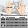 COFIT Gants de Moto, Gants à Écran Tactile Plein Doigt pour la Course de Moto, VTT, Escalade, Chasse, Motocross et Autres Sports