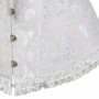 Josamogre Corset Bustier Femme Sexy Top Lacets Gothique Dentelle Floral Vintage