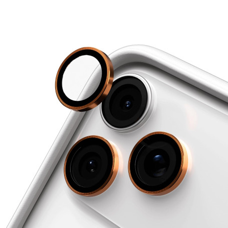 RHINOSHIELD Protections pour objectifs photo compatible avec [iPhone 17 Pro / 17 Pro Max ] Verre Trempé 9H Résistant aux chocs e