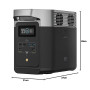 EcoFlow Delta 2 Station électrique Portable avec capacité évolutive de 1-3kWh, Batterie LFP, Seuls Quelques Petits défauts dans 