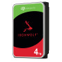 Seagate IronWolf 4To, Disque dur interne NAS HDD, CMR 3.5 Pouces SATA 6Goit/s 5 400 tr/min, 64 Mo de mémoire cache, pour NAS RAI