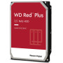 WD Red Plus Disque Dur Interne NAS 3,5" 12 to – Classe 7200 TR/Min, SATA 6 Go/s, CMR, 256 Mo de Cache