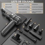 NVKHG Aspirateur à Main, 26000Pa Puissance D'aspiration, Multifonction 4 en 1, Moteur sans Balais à Grande Vitesse, Filtre HEPA 