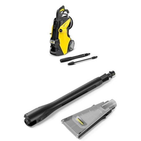 Lot de Nettoyeur Haute Pression K 7 Premium Power Control Flex, Pression Max 180 Bar, Débit : 600l/h, Surface : 60m²/h, Poids : 