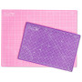 Elan Tapis de Découpe A3 Rose, Tapis de Coupe Auto-cicatrisant 30x44 CM, Planche de Découpe à 5 Couches, Self-Healing Cutting Ma