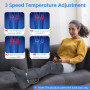 Aolso Masseur de Pieds Avec Chauffage, Appareil Massage Pied Shiatsu avec Pétrissage Profond, Appareil Masseur Pieds pour la Fas