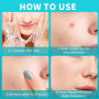 Pimple Patches 528 pièces, Hydrocolloïde Acné Patch, Invisible Naturel Patch Bouton, Utilisation de Jour et de Nuit, 2 en 1, Ave