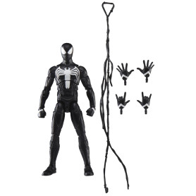 Marvel Legends Series Gamerverse Peter Parker Black Suit, Figurine Spider-Man