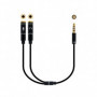 Câble Audio Jack (3,5 mm) Coupleur NANOCABLE 10.24.120 Blanc Noir 12,99 €