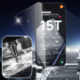 Yenwen Verre Trempé pour Xiaomi 15T Pro 5G, 3 Pièces Protection écran Film et 3 Pièces Caméra Arrière Protecteur pour Mi 15T Pro
