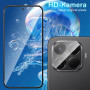 Yenwen Verre Trempé pour Xiaomi 15T Pro 5G, 3 Pièces Protection écran Film et 3 Pièces Caméra Arrière Protecteur pour Mi 15T Pro