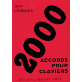 2000 accords pour claviers