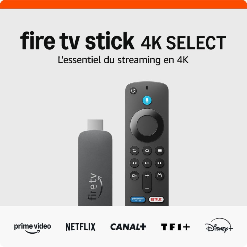 Fire TV Stick 4K Select : Amazon Va Streamer Certaines Applis Android Sur Vega OS Via Le Cloud