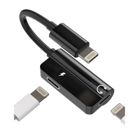 Adaptateur Iphone Jack(2en1)certifié Apple MFI Lightning Ecouteur Chargeur Double Prise Accessoire Cable Voiture Casque Audio Câ Adaptateur Iphone Jack(2en1)certifié Apple MFI Lightning Ecouteur Chargeur Double Prise Accessoire Cable Voiture Casque Audio Câ