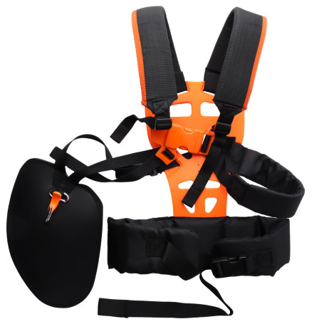 QKTYB Sangle d'épaule Universelle réglable rembourrée Confortable Double Sangle d'épaule en Nylon pour Tondeuse à Gazon