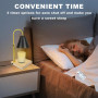 XSS Chauffe-Bougie, Lampe avec Minuterie et Variateur, Parfumée Réglable en Hauteur, Cadeau pour Maman pour Bougies, Maison, Cha