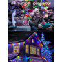 ARKOCHIC 35M Guirlande Lumineuse de Noël, 300 LED Lumières de Noël Intérieur et Extérieure Électrique 8 Modes Etanche Guirlande 