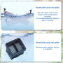 H12 Pro FlexReach/H15 Pro pour Dreame aspirateur humide et sec Dreame 2 rouleaux de brosse + 1 poignée + 2 filtres + 1 brosse de