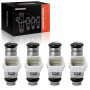 Frankberg Lot de 4 injecteurs d'injecteur compatibles avec Altea 5P1 1.4L 2006 Octavia II 1Z3 1.4L 2004-2013 Golf IV 1J1 1.4L 1.